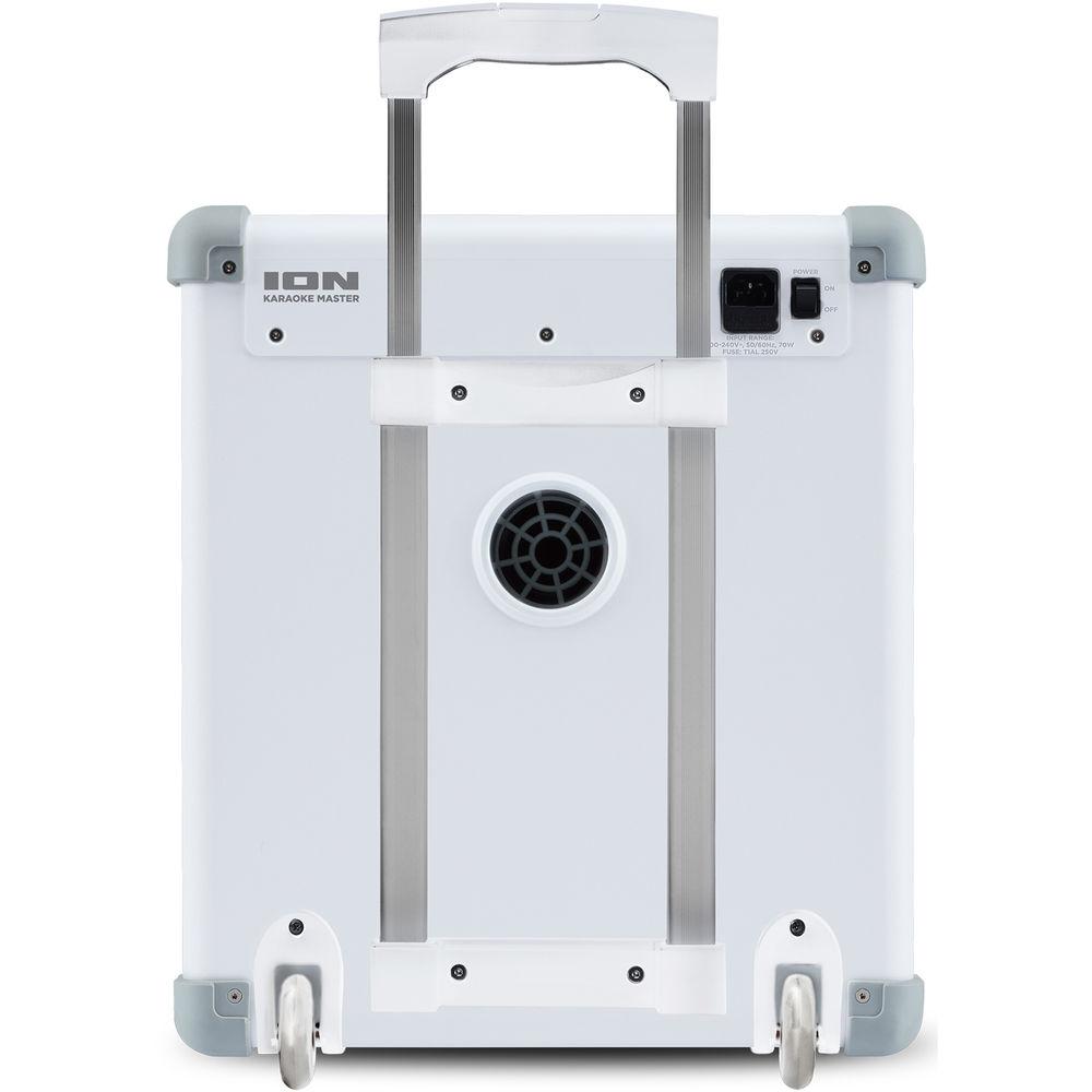 ION Audio Karaoke Master Portable All-In-One PA System with Built-In Light Show