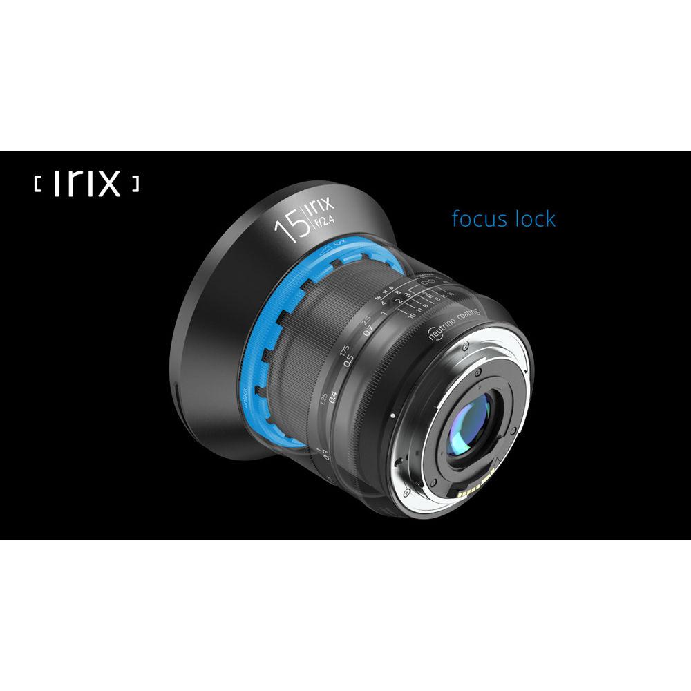 IRIX 15mm f 2.4 Firefly Lens for Canon EF