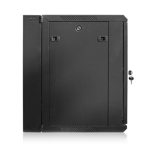 iStarUSA Claytek WMZ1255-PD10 Swing-Out Wallmount Server Cabinet with 10-Outlet Overload Protection PDU