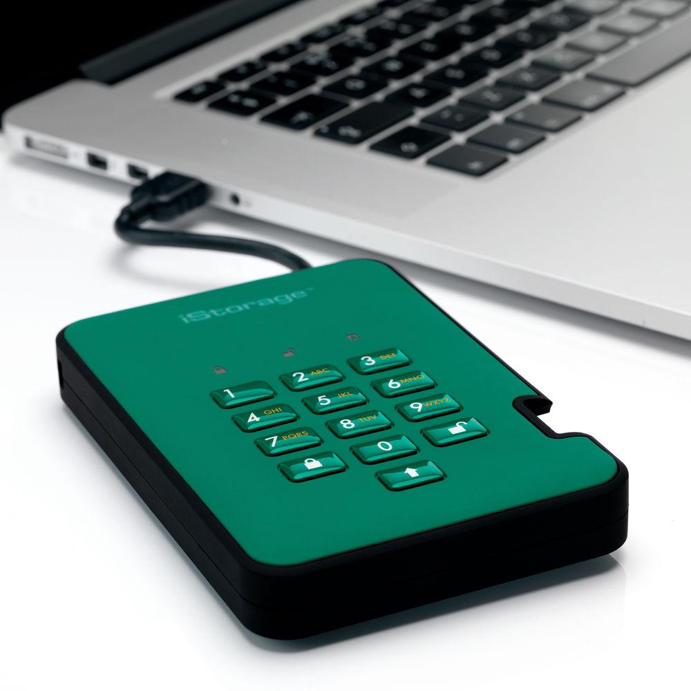 Istorage 1TB diskAshur2 USB 3.1 Encrypted Portable SSD