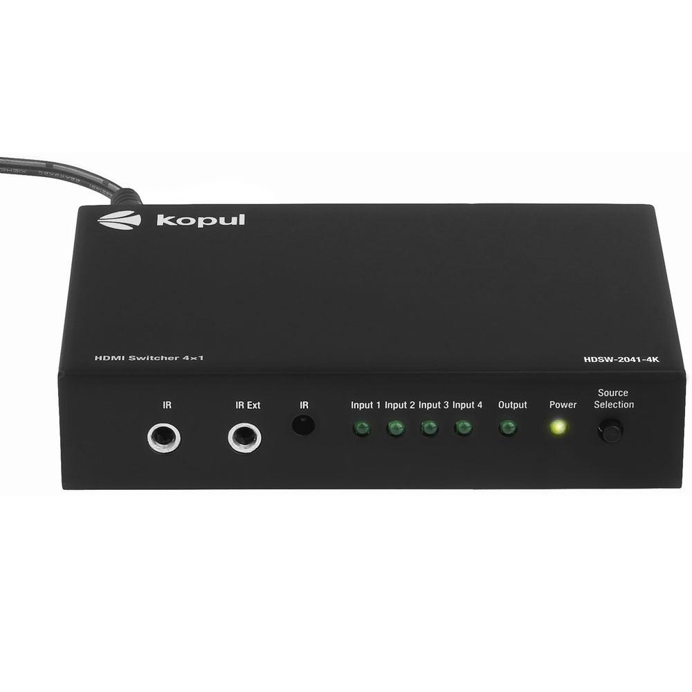 Kopul HDSW-2041-4K 4x1 HDMI Switcher