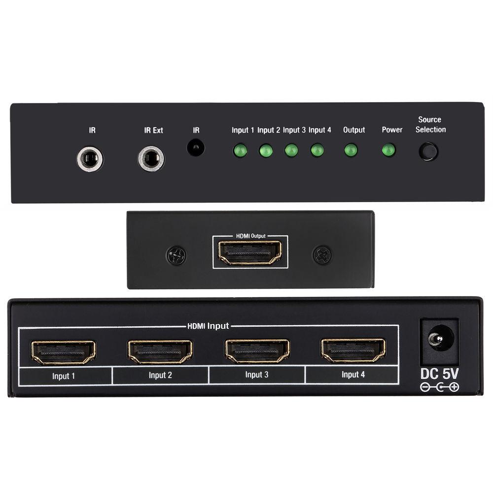 Kopul HDSW-2041-4K 4x1 HDMI Switcher