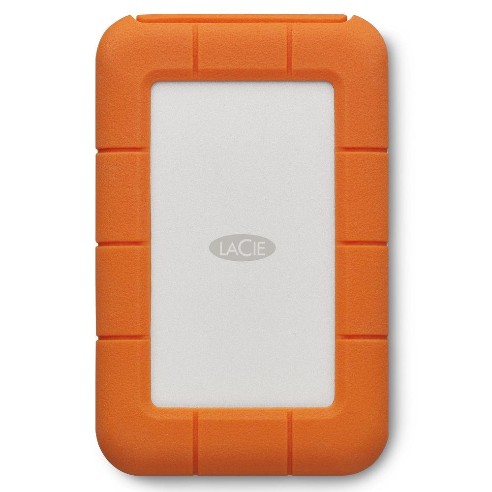 LaCie 2TB USB 3.1 Gen 1 Type-C Rugged Secure Portable Hard Drive