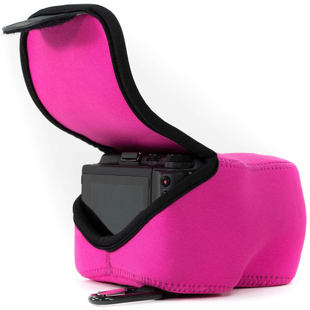 MegaGear MG890 Ultra Light Neoprene Case with Carabiner for Panasonic LUMIX DMC-G85