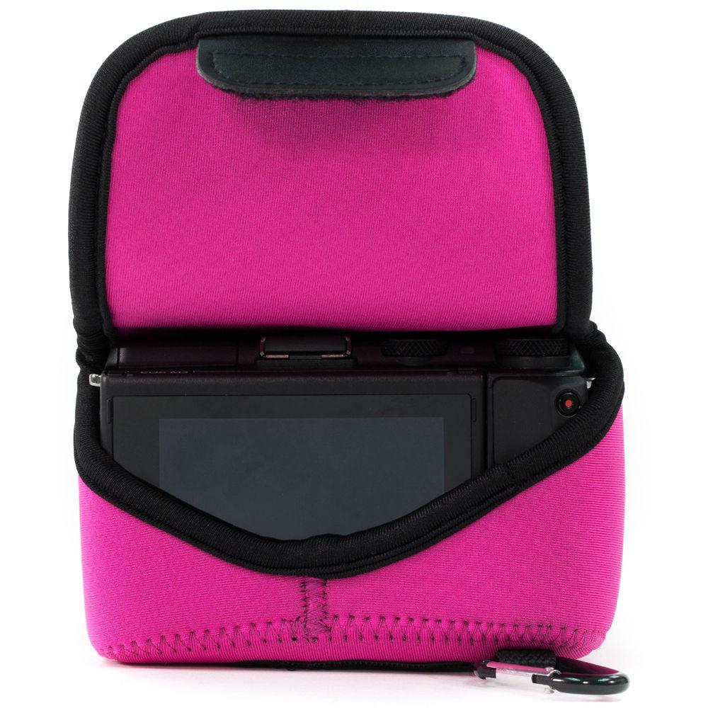 MegaGear MG890 Ultra Light Neoprene Case with Carabiner for Panasonic LUMIX DMC-G85