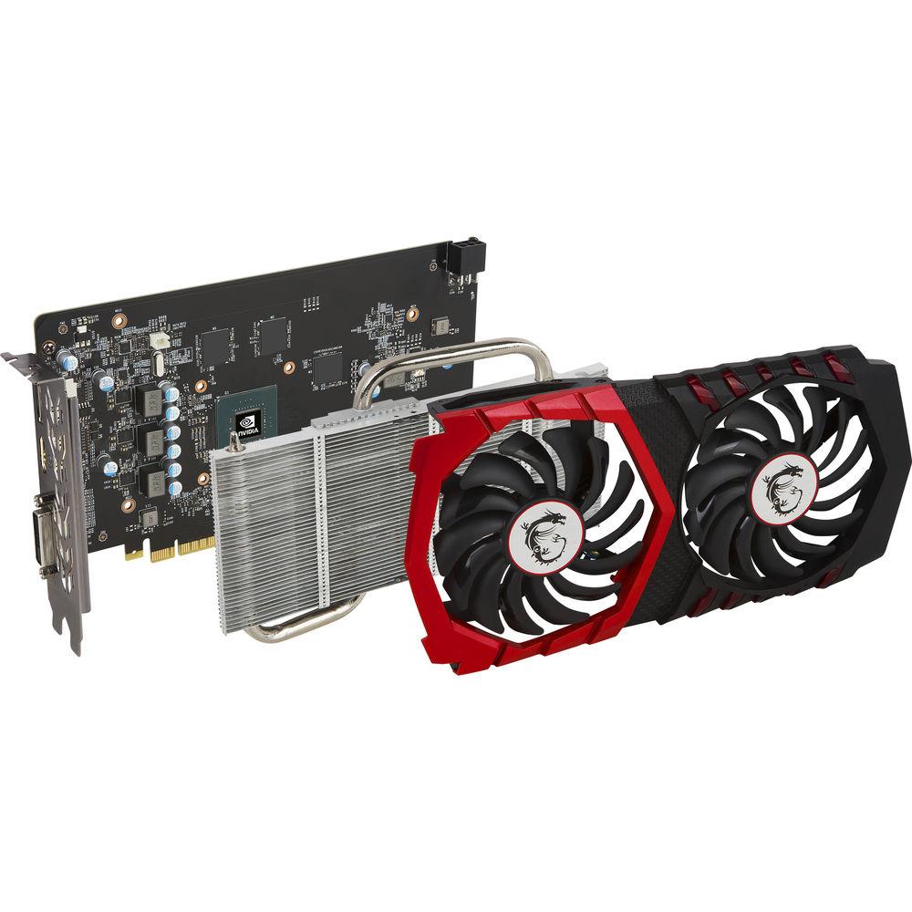 MSI GeForce GTX 1050 Ti GAMING X 4G Graphics Card