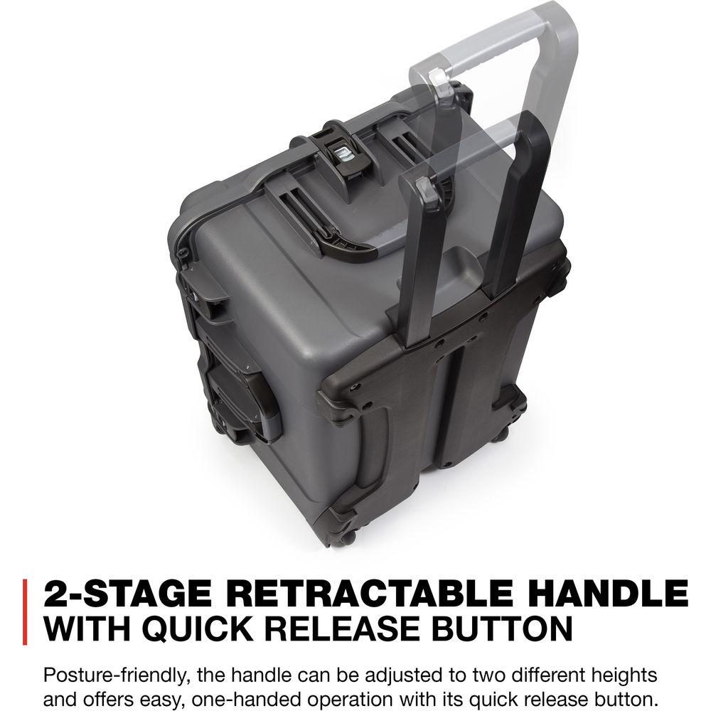 Nanuk 960 Waterproof Hard Case with Wheels for Black Magic URSA