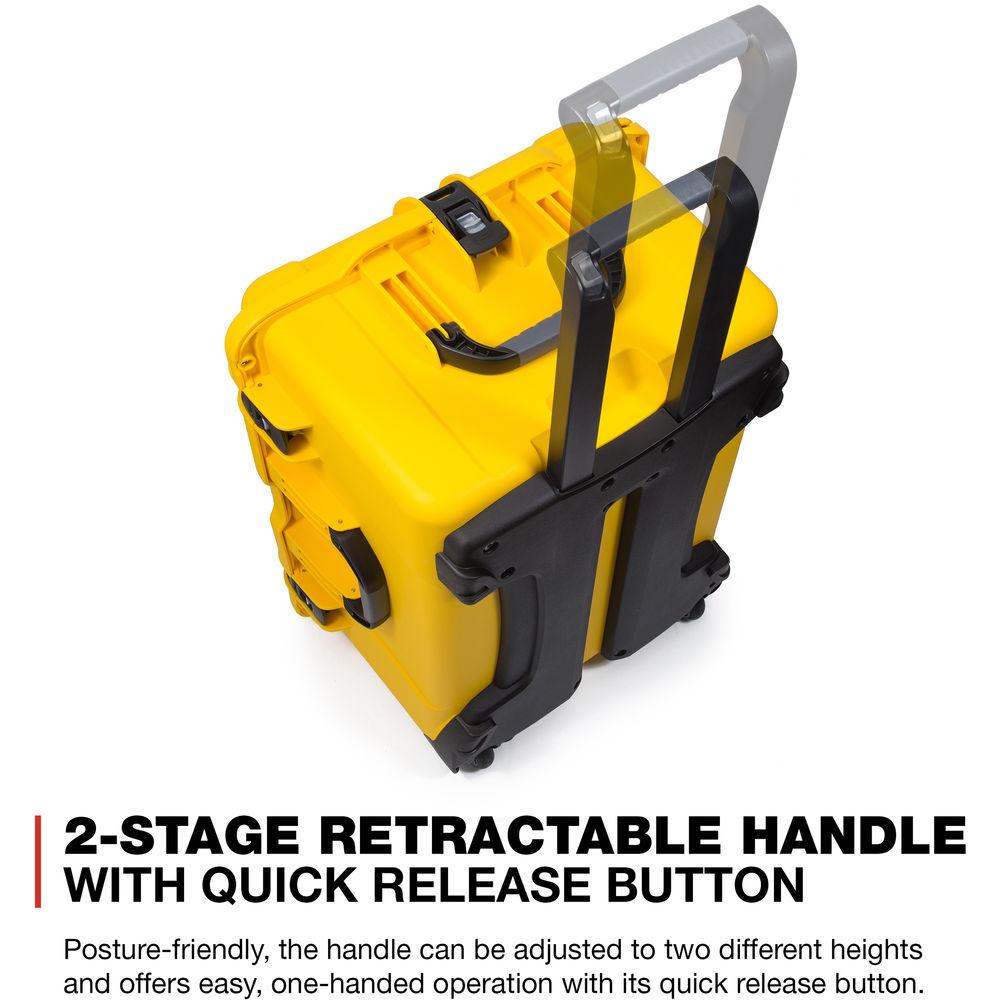 Nanuk 960 Waterproof Hard Case with Wheels for Black Magic URSA