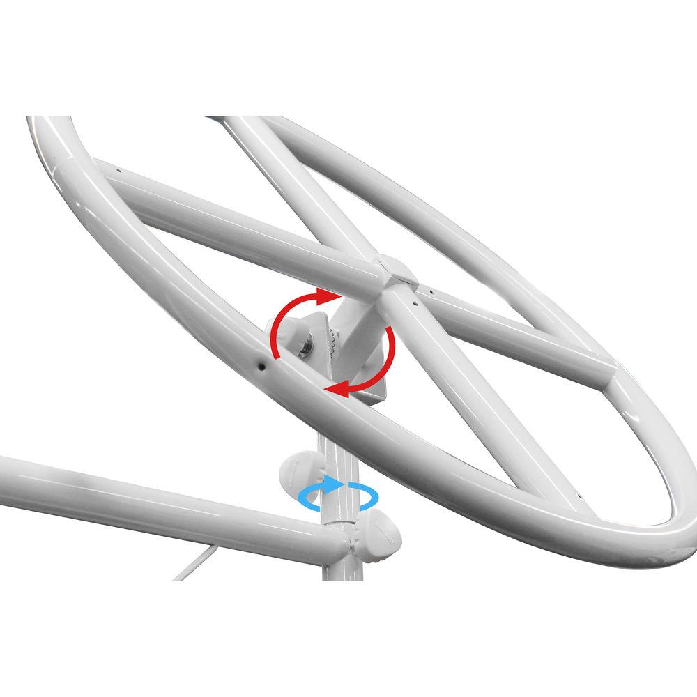 Odyssey Innovative Designs Mobile Lighting Truss System with Adjustable Halos