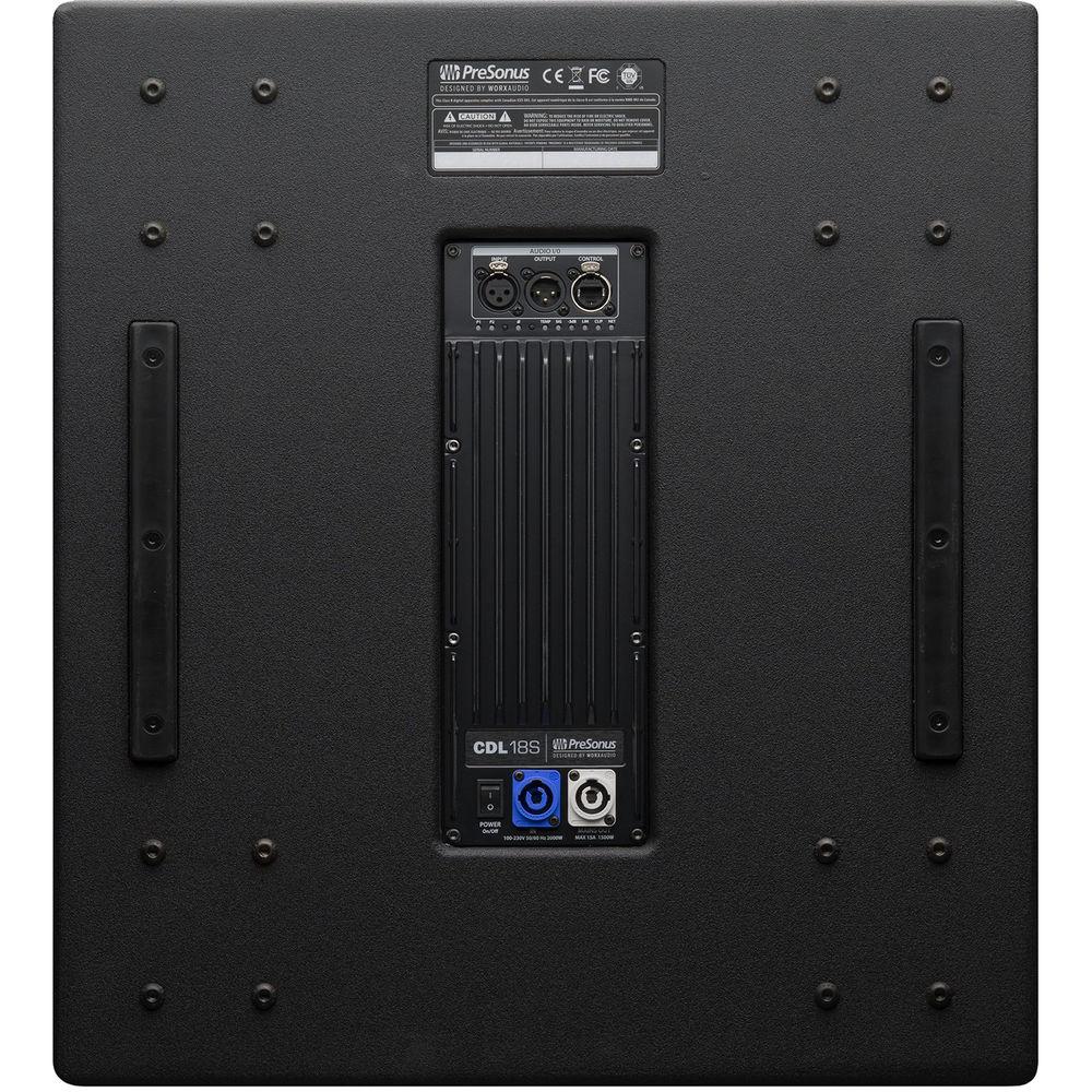 PreSonus CDL18s Dante-Enabled Active Subwoofer