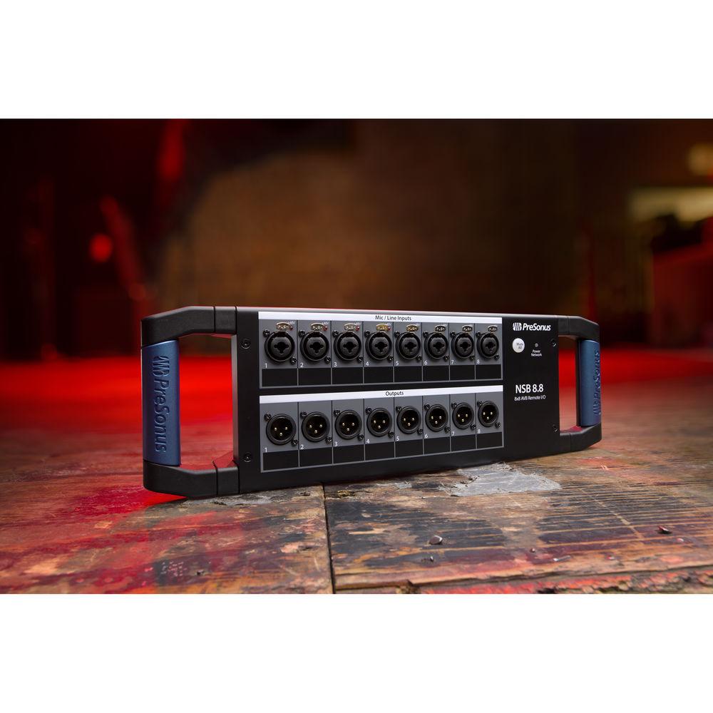 PreSonus NSB 8.8 - 8 x 8 AVB-Networked Stage Box