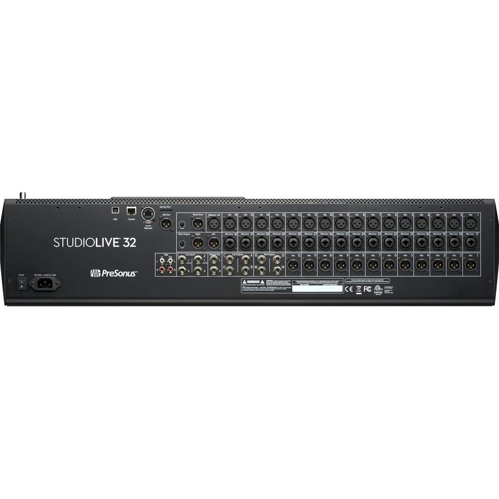 PreSonus StudioLive 32 Series III Digital Mixer - 40-Input with Motorized Faders