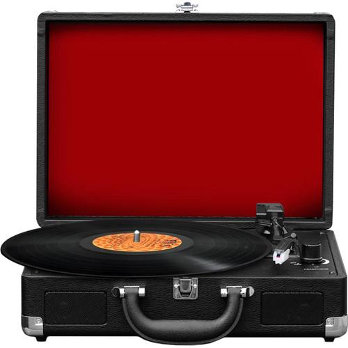 Pyle Pro PVTTBT9BK Suitcase Turntable with Bluetooth and USB