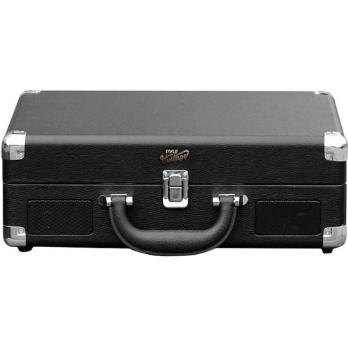 Pyle Pro PVTTBT9BK Suitcase Turntable with Bluetooth and USB