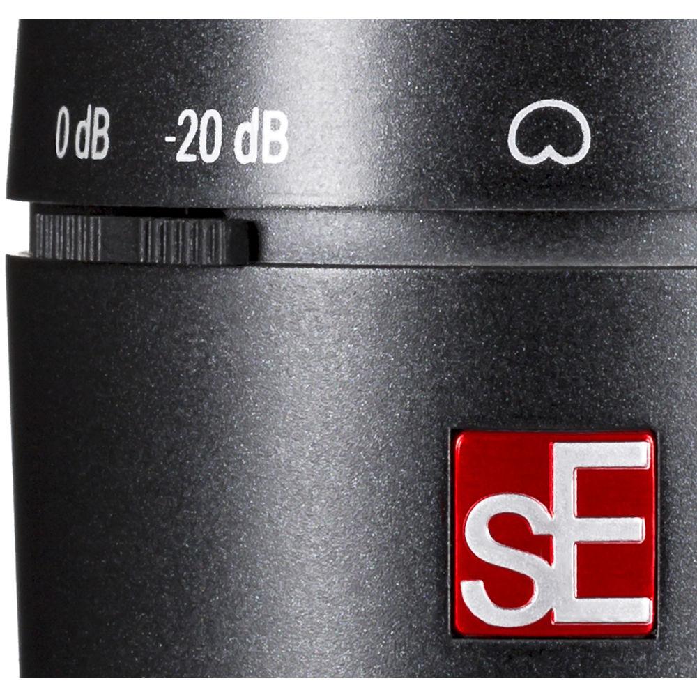 sE Electronics Cardioid Condenser Microphone with 20 dB Attenuation Pad