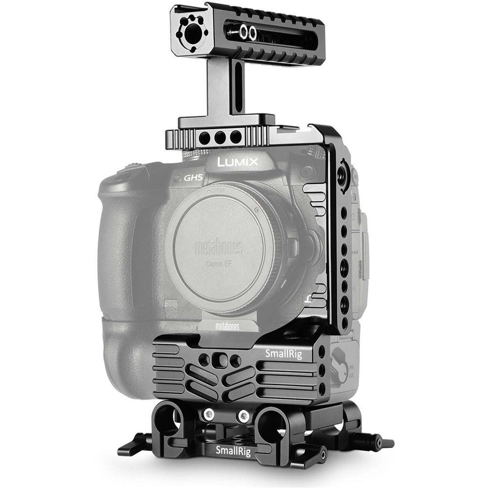 SmallRig 2025 Professional Half Cage for Panasonic LUMIX GH5 with Battery Grip