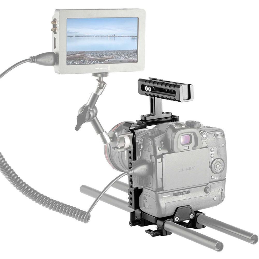 SmallRig 2025 Professional Half Cage for Panasonic LUMIX GH5 with Battery Grip