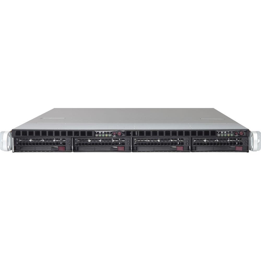 Supermicro 1 RU Twin SuperServer with Intel Xeon Processor E5-2600