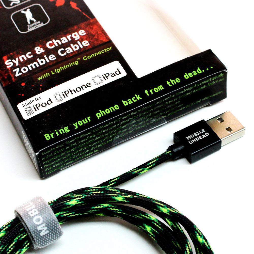Tera Grand Mobile Undead Apple MFi-Certified Lightning to USB Cable
