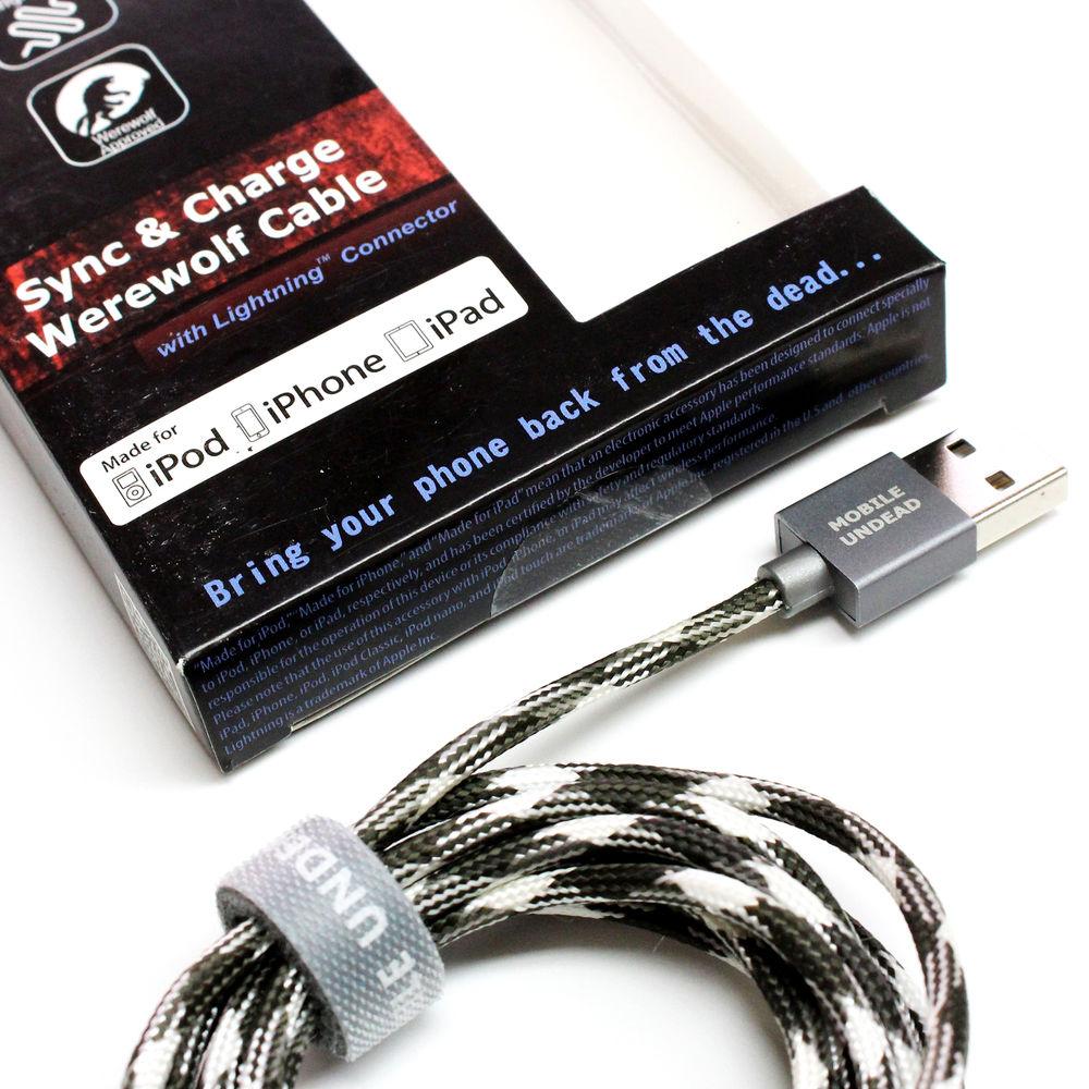 Tera Grand Mobile Undead Apple MFi-Certified Lightning to USB Cable