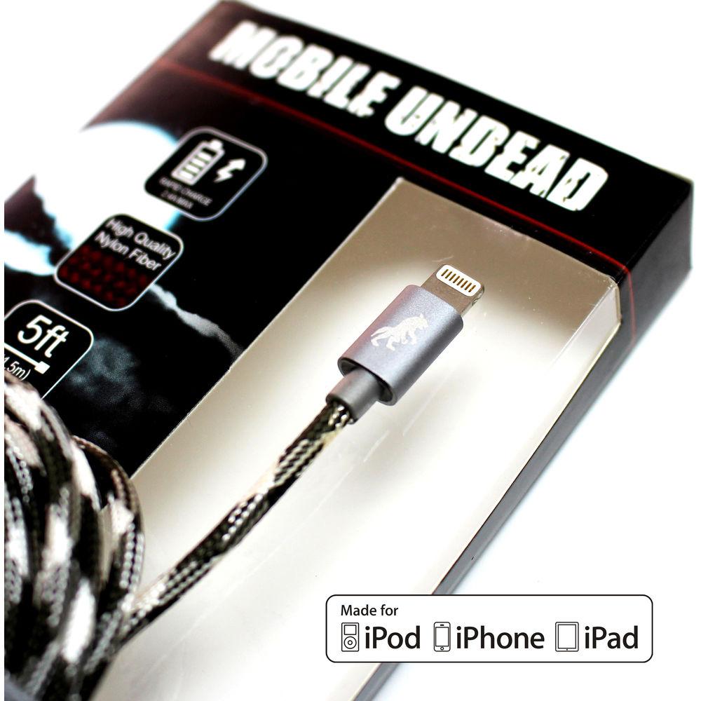 Tera Grand Mobile Undead Apple MFi-Certified Lightning to USB Cable