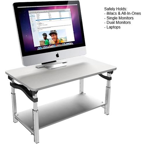 Uncaged Ergonomics Lift Adjustable Height Monitor Stand