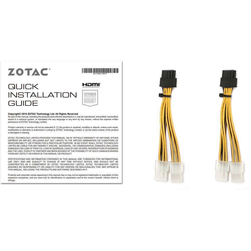 ZOTAC GAMING GeForce RTX 2080 AMP Extreme Core Graphics Card