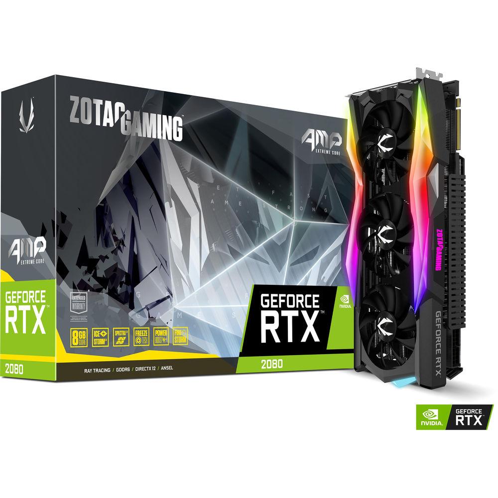 ZOTAC GAMING GeForce RTX 2080 AMP Extreme Core Graphics Card