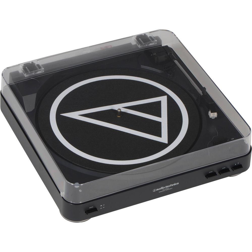 Audio-Technica Consumer AT-LP60BK-BT Turntable with Bluetooth Speaker Bundle