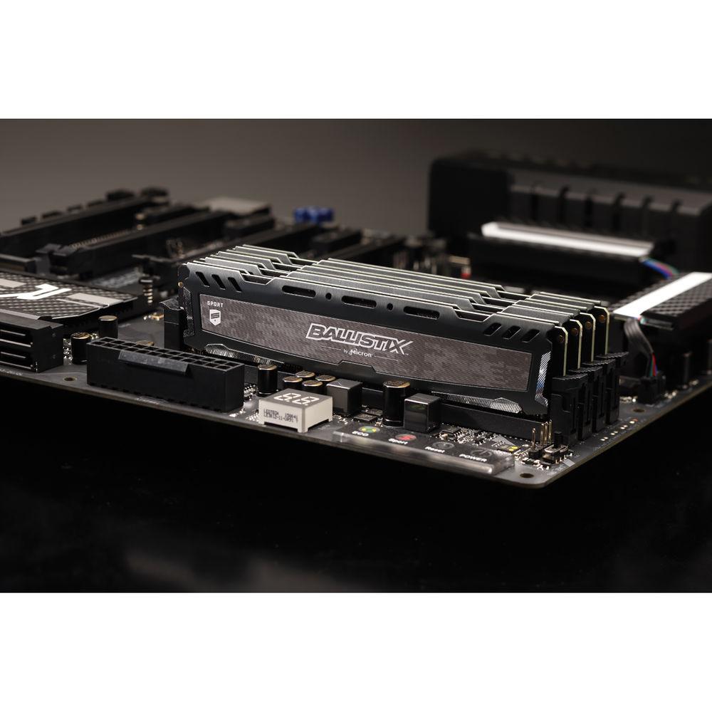 Ballistix 32GB Sport LT Series DDR4 3200 MHz SR UDIMM Memory Kit