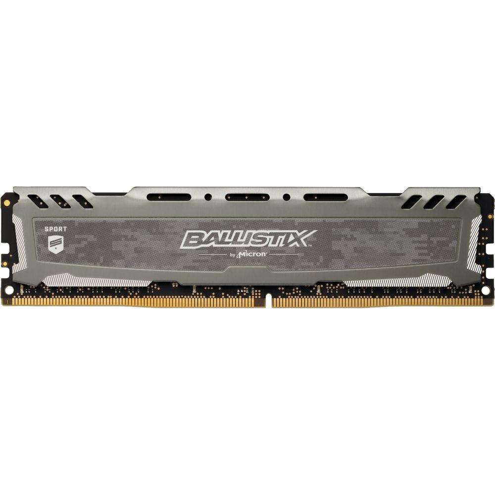 Ballistix 64GB Sport LT Series DDR4 3000 MHz DR UDIMM Memory Kit