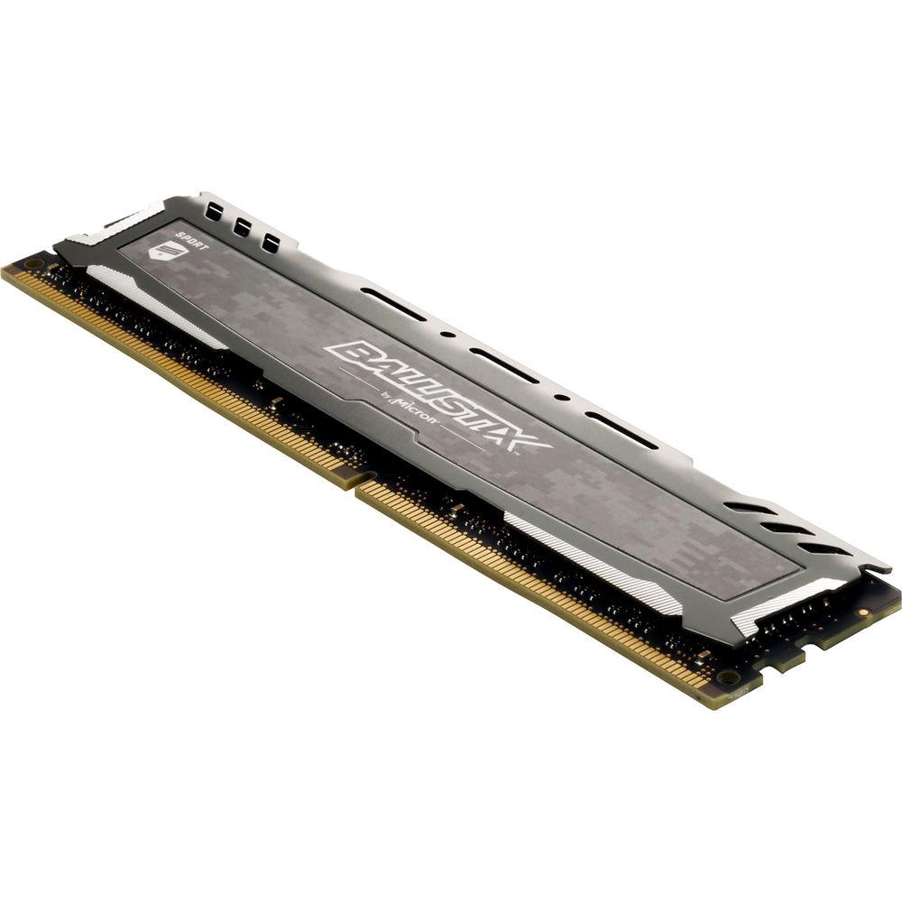 Ballistix 64GB Sport LT Series DDR4 3000 MHz DR UDIMM Memory Kit