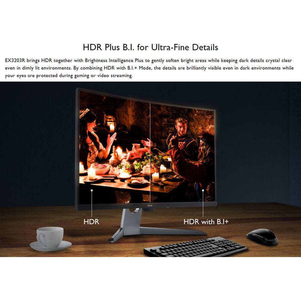 BenQ 31.5" EX3203R 16:9 Curved 144 Hz FreeSync 2 HDR LCD Monitor