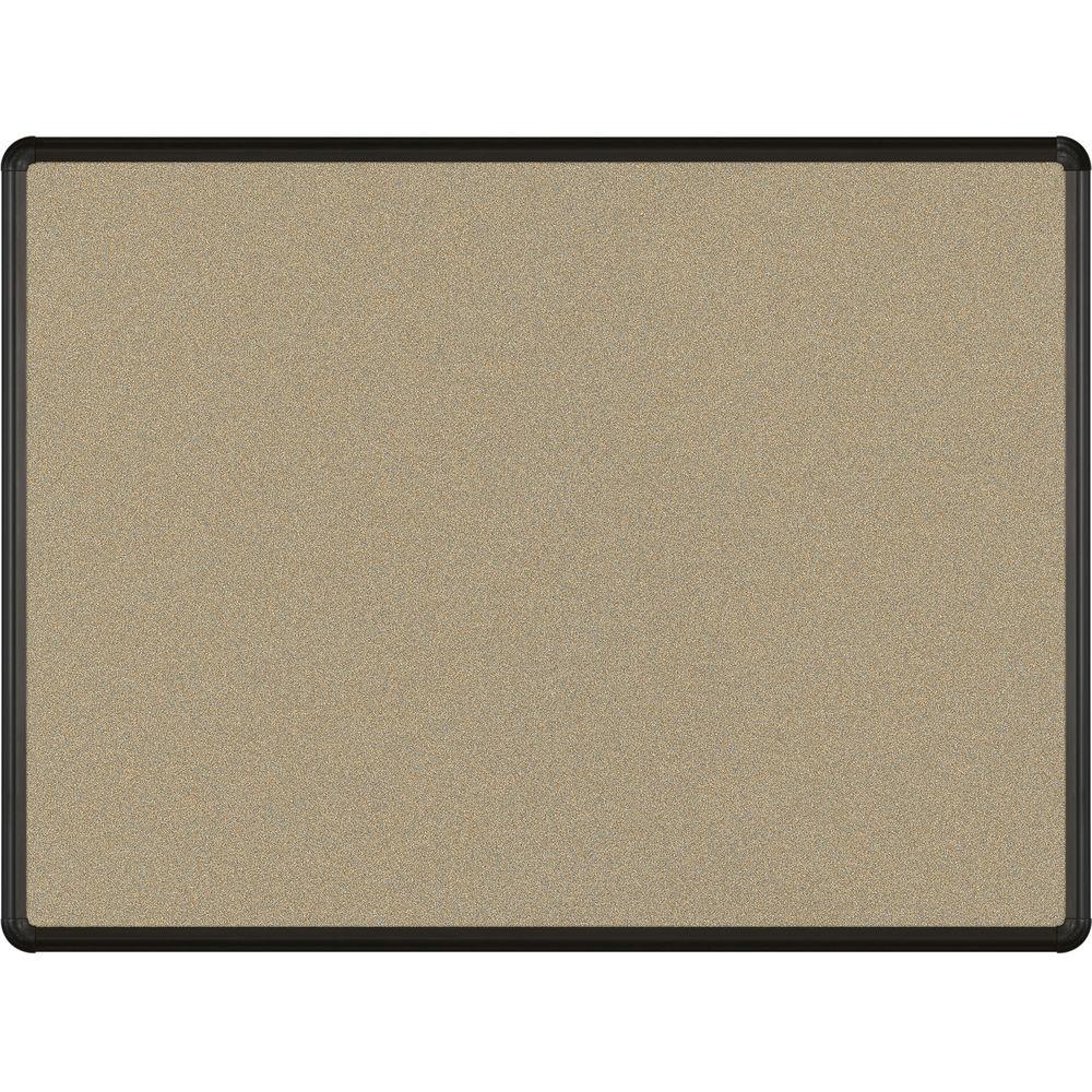 Best Rite Splash-Cork Tackboard with Black Presidential Trim