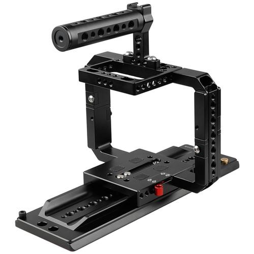 CAMVATE Full Frame Cage Rig with ARRI Sliding Dovetail Plate for RED DSMC2 Cameras