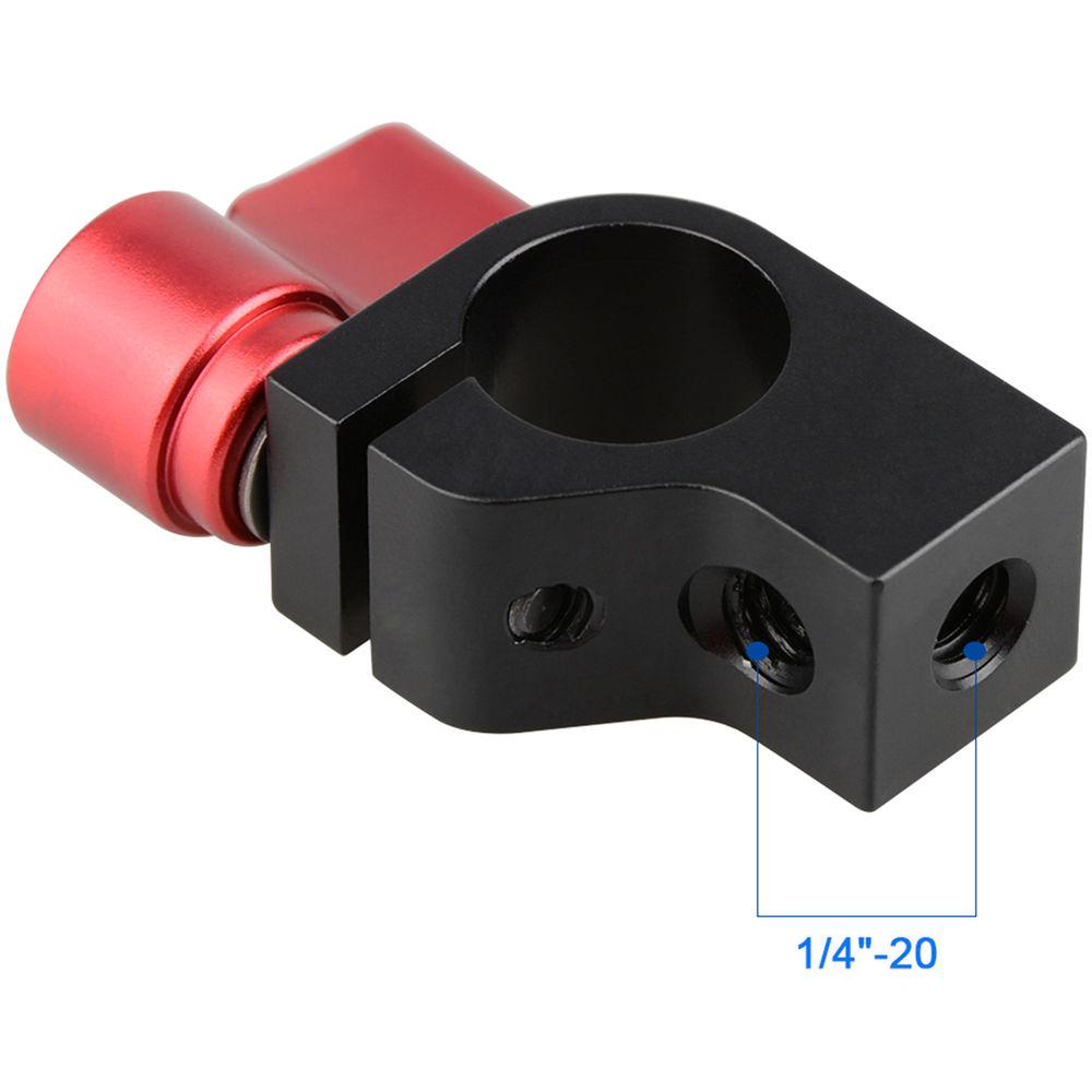 CAMVATE Single 15mm Rod Clamp with 1 4"-20 Threads