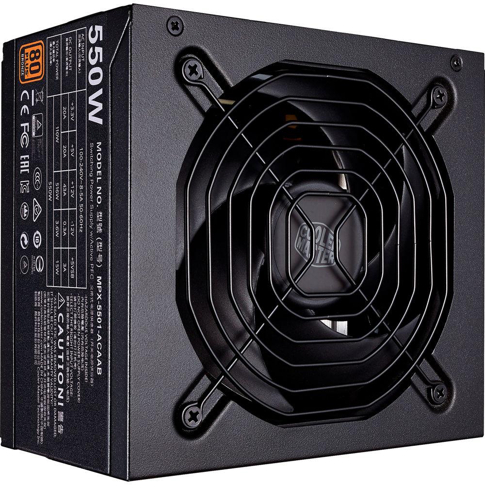 Cooler Master MWE Bronze 550 550W 80 Plus Bronze Power Supply