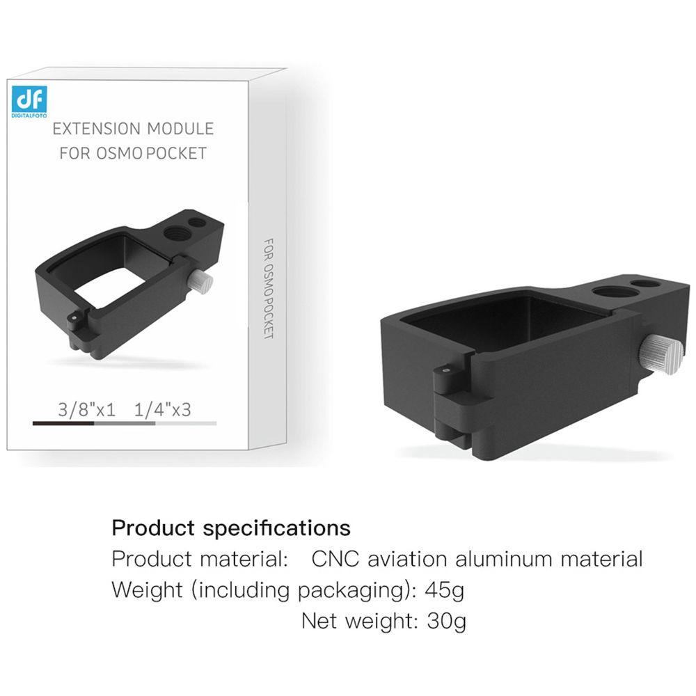 DigitalFoto Solution Limited Mounting Adapter Ring for DJI Osmo Pocket