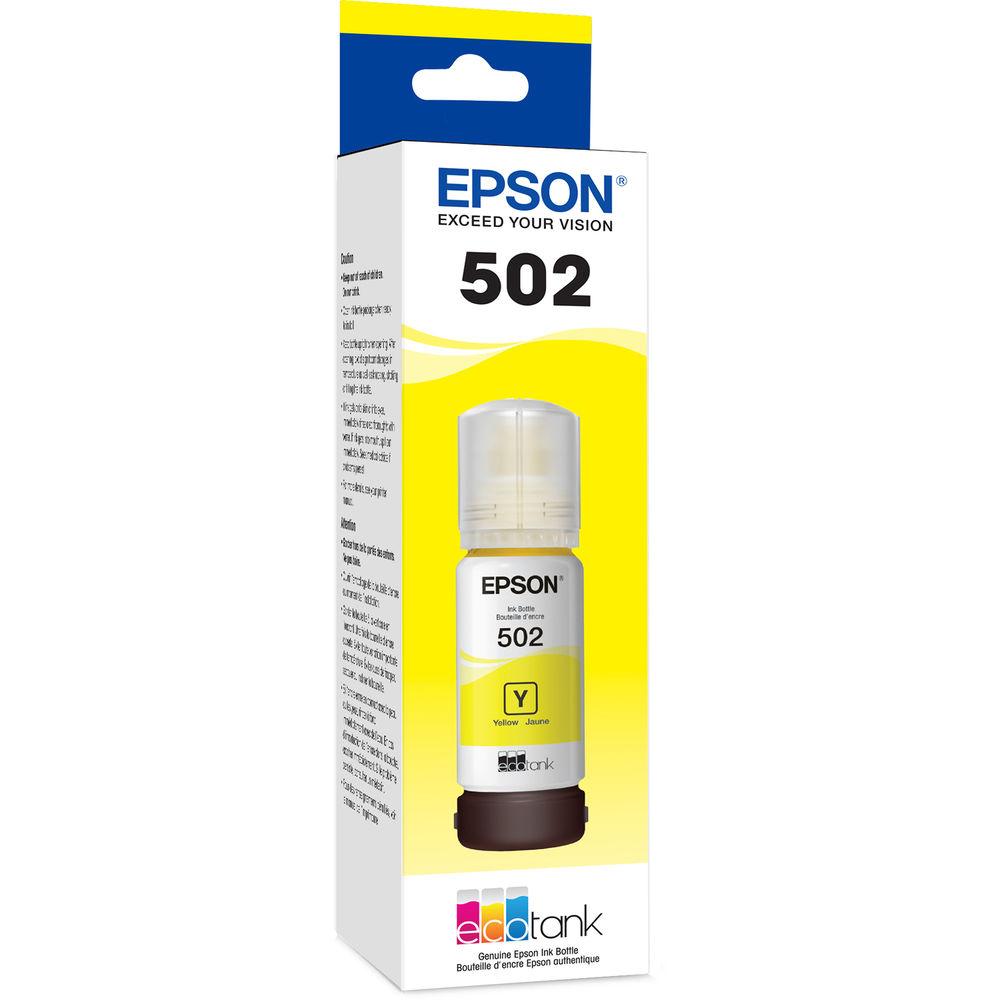 Epson T502 Yellow EcoTank Ink Bottle