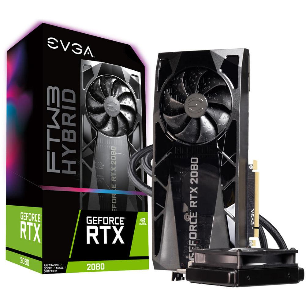 EVGA GeForce RTX 2080 FTW3 ULTRA HYBRID GAMING Graphics Card