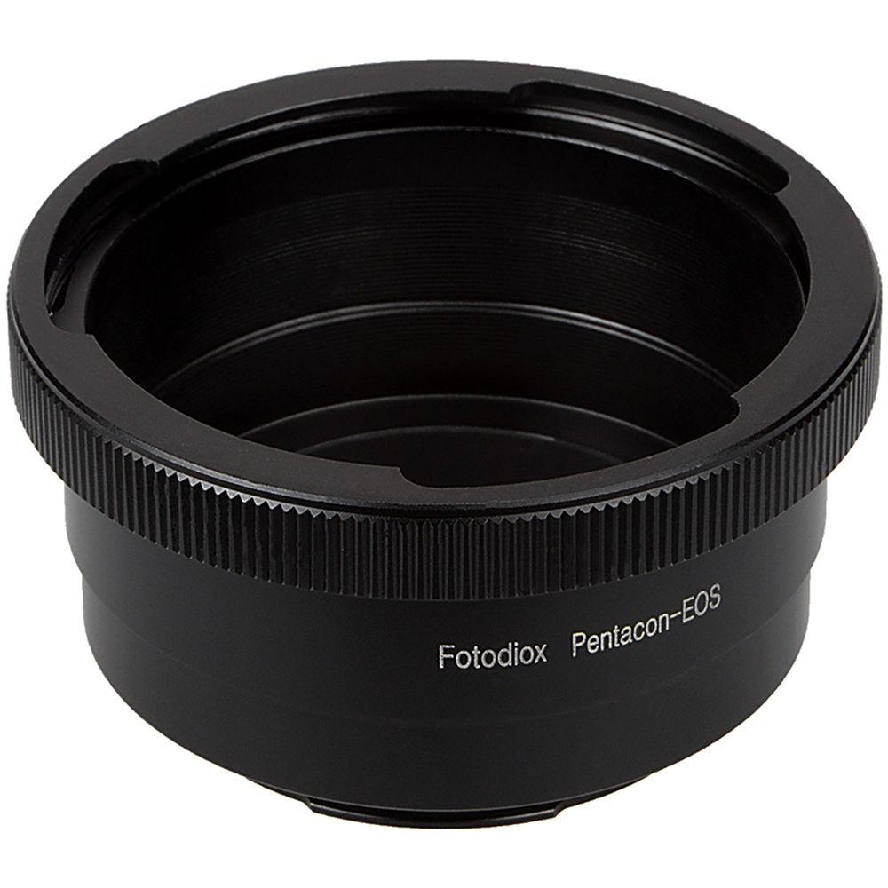 FotodioX Lens Mount Adapter with Generation v10 Focus Confirmation Chip for Pentacon Six-Mount Lens to Canon EF or EF-S Mount Camera