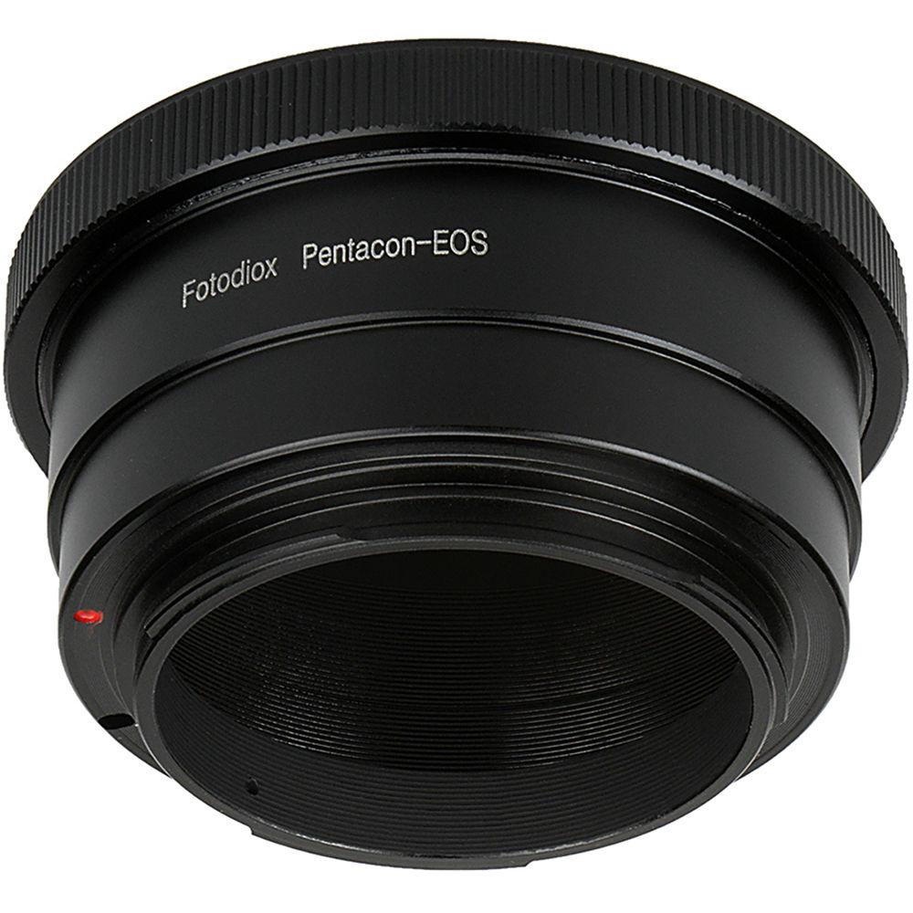 FotodioX Lens Mount Adapter with Generation v10 Focus Confirmation Chip for Pentacon Six-Mount Lens to Canon EF or EF-S Mount Camera