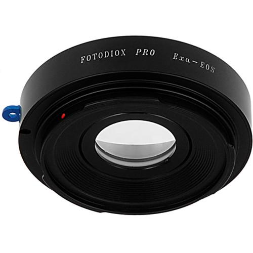 FotodioX Pro Lens Mount Adapter with Generation v10 Focus Confirmation Chip for Exakta-Mount Lens to Canon EF or EF-S Mount Camera