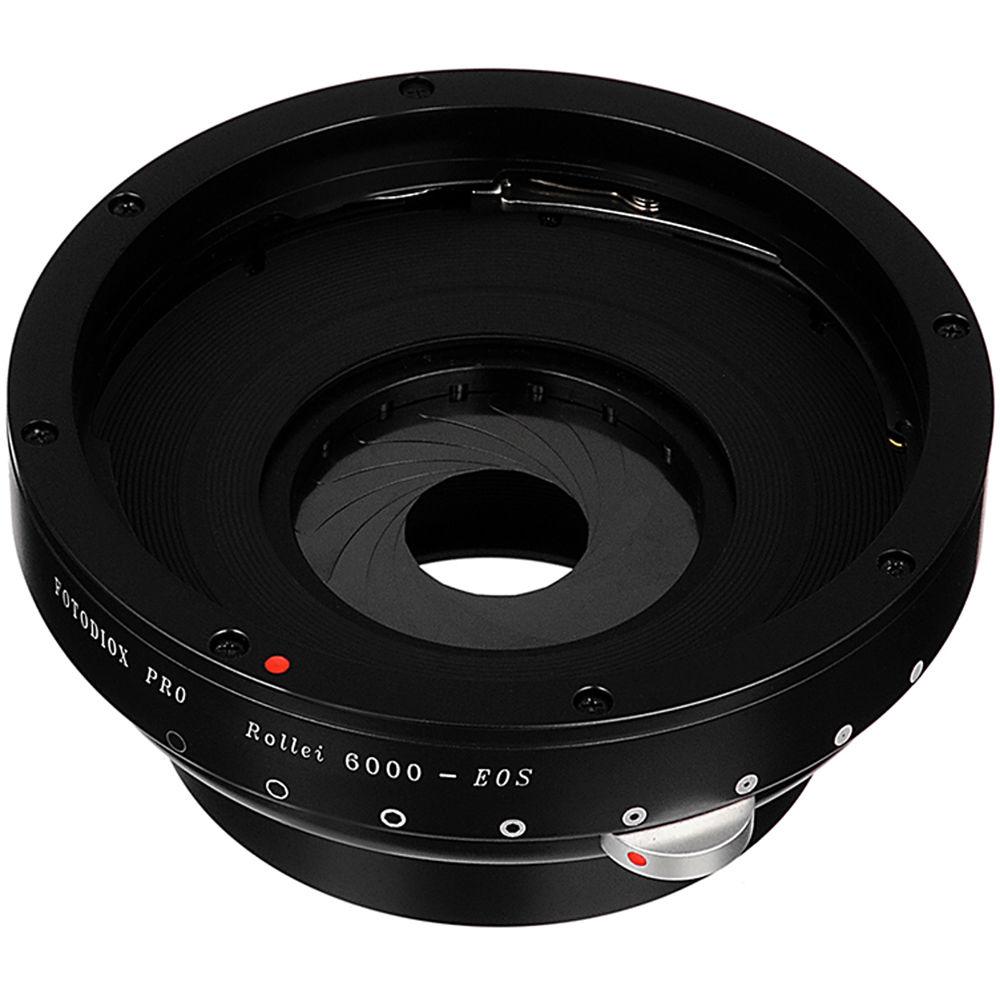 FotodioX Pro Lens Mount Adapter with Generation v10 Focus Confirmation Chip for Rolleiflex 6000-Mount Lens to Canon EF or EF-S Mount Camera