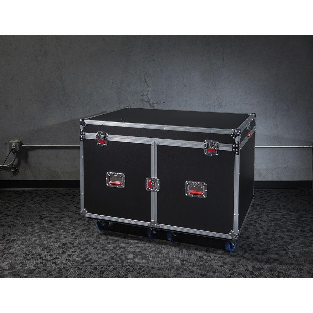 Gator Cases G-Tour Road Case Furniture Set with 2 Chairs, 2 Ottomans and Table Shipping Case
