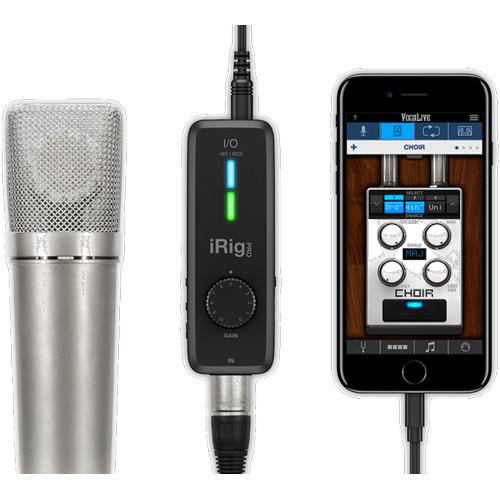 IK Multimedia iRig Pro I O Audio and MIDI Interface for Mac, Windows & iOS