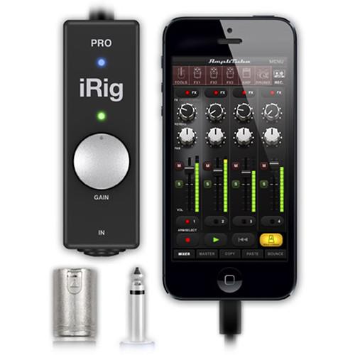 IK Multimedia iRig Pro I O Audio and MIDI Interface for Mac, Windows & iOS
