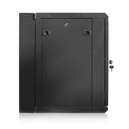 iStarUSA Claytek WMZ1255-SFH25 Swing-Out Wallmount Server Cabinet with 1 RU Supporting Tray