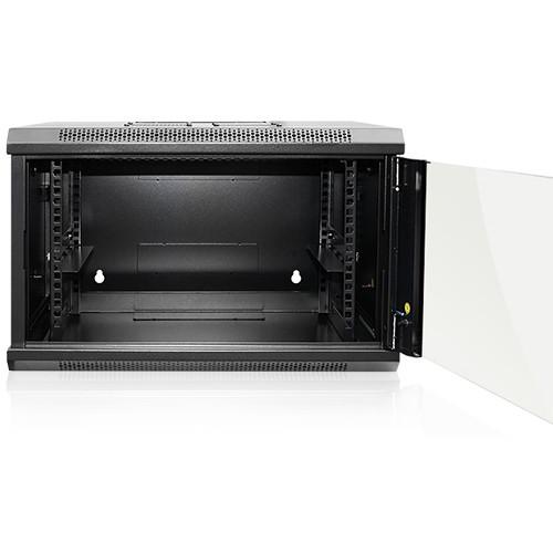 iStarUSA Claytek WMZ655-PD10 Swing-Out Wallmount Server Cabinet with 10-Outlet Overload Protection PDU