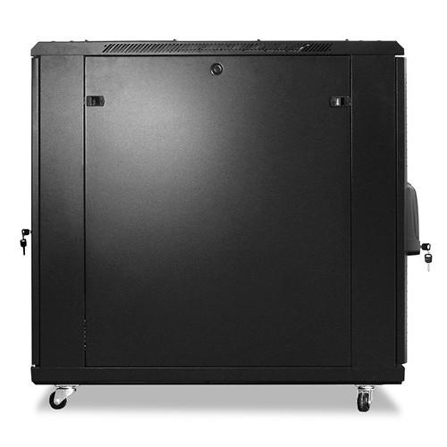 iStarUSA Claytek WNG1810-KBR1U Knock-Down Server Cabinet with 1 RU Sliding Drawer